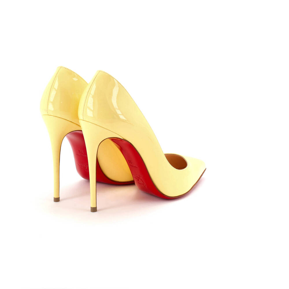 Christian Louboutin 100 Women's Pigalle Follies Pumps Patent - Picture 3 of 5